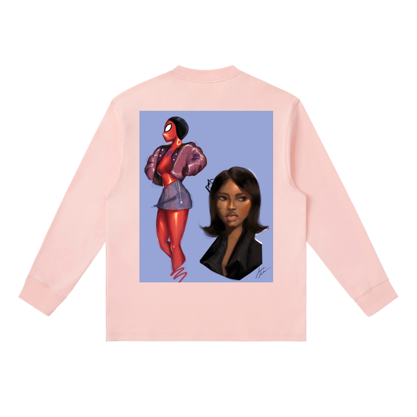 Paige Parker Essential Crewneck Long-Sleeve T-Shirt