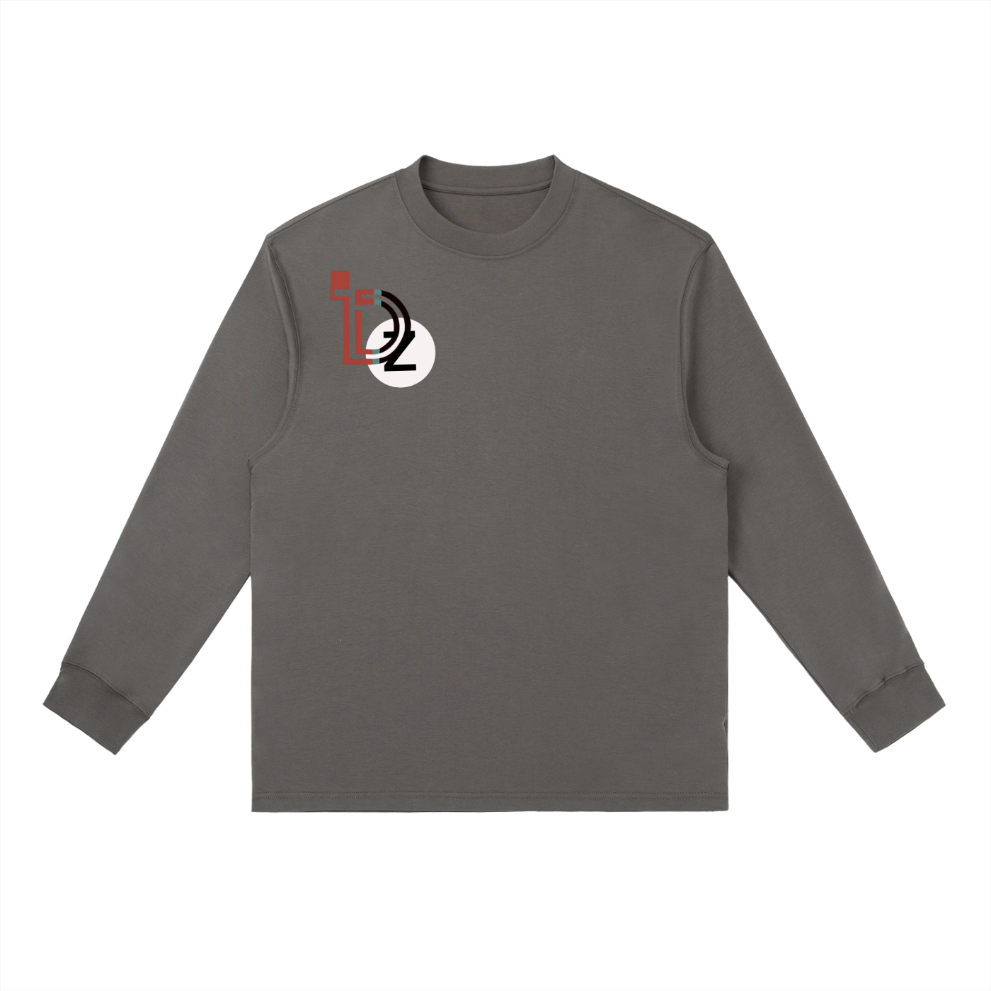 Hidden Face Essential Crewneck Long-Sleeve T-Shirt