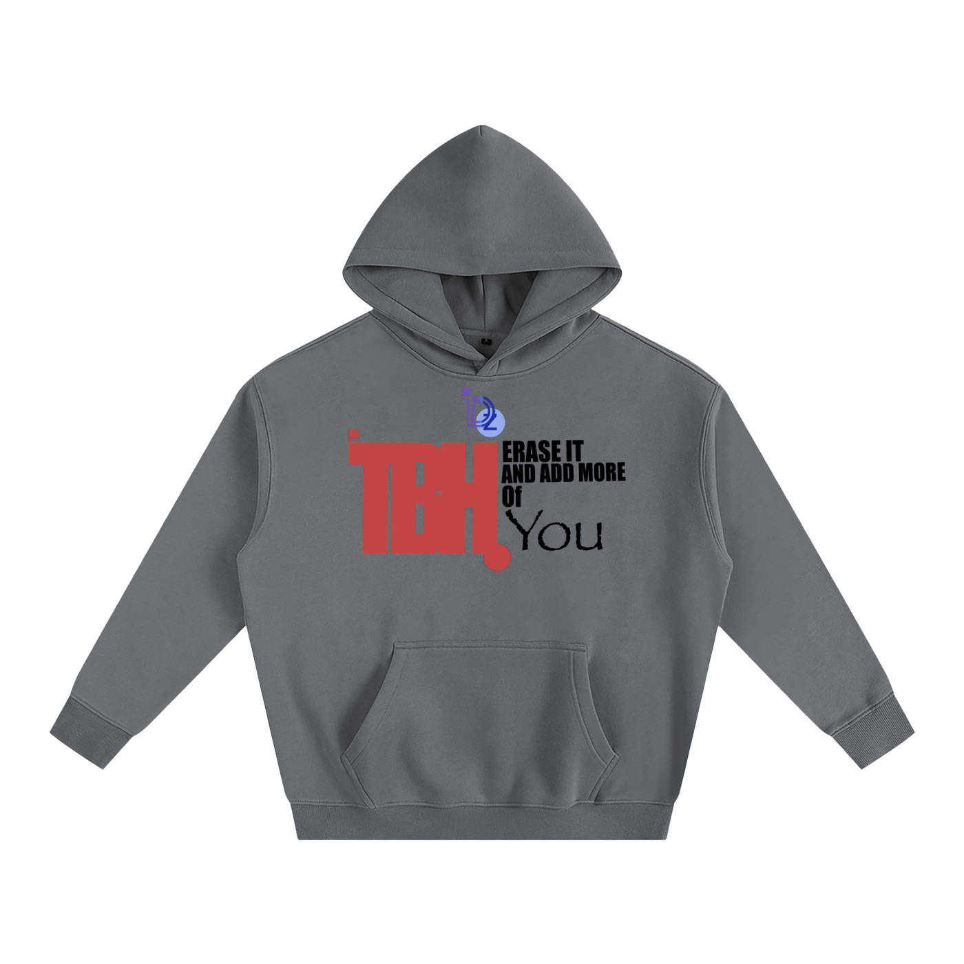 To Be Honest Oversize Fleeced Hoodie