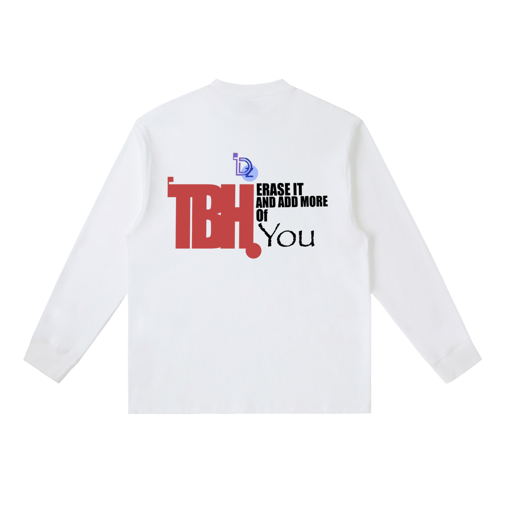 To be Honest Essential Crewneck Long-Sleeve T-Shirt
