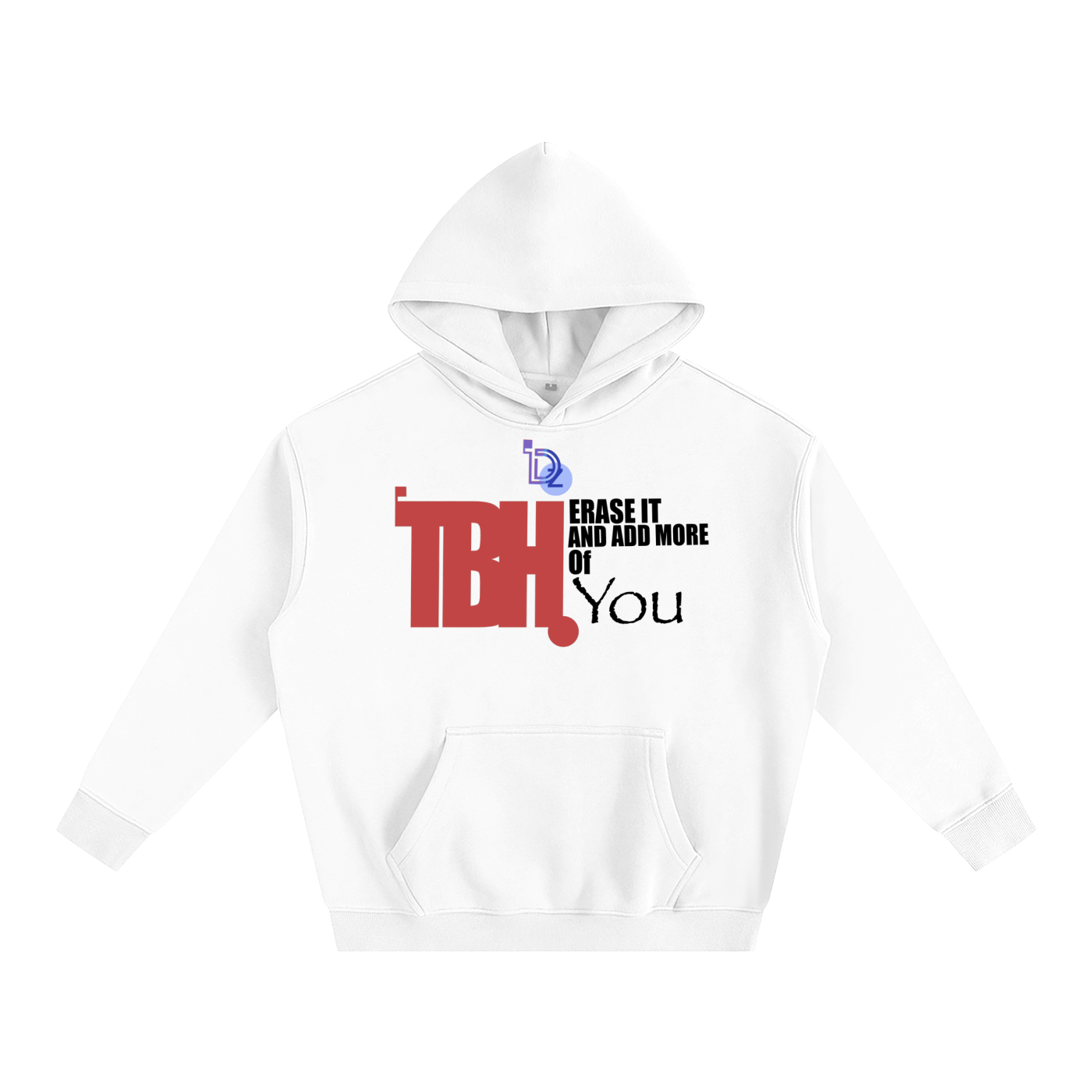 To Be Honest Oversize Fleeced Hoodie