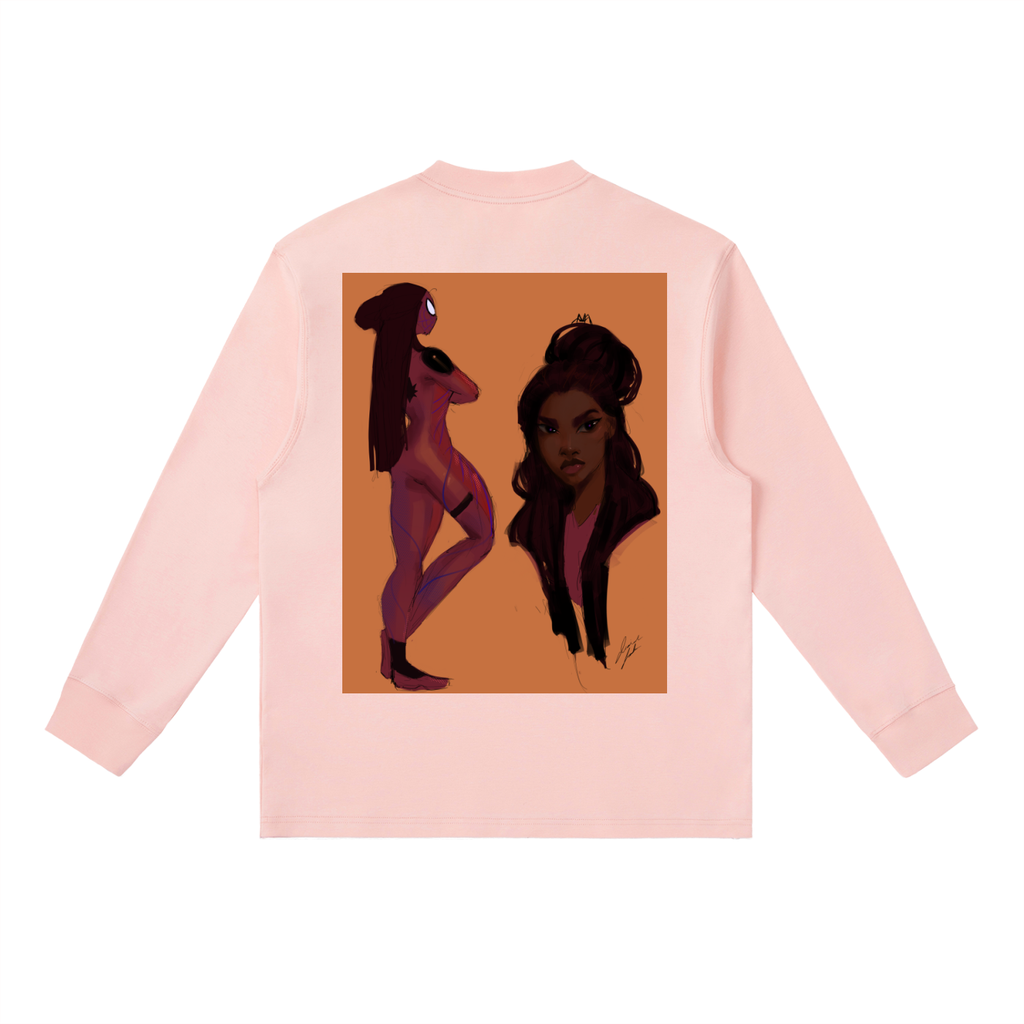 In Another Universe Essential Crewneck Long-Sleeve T-Shirt