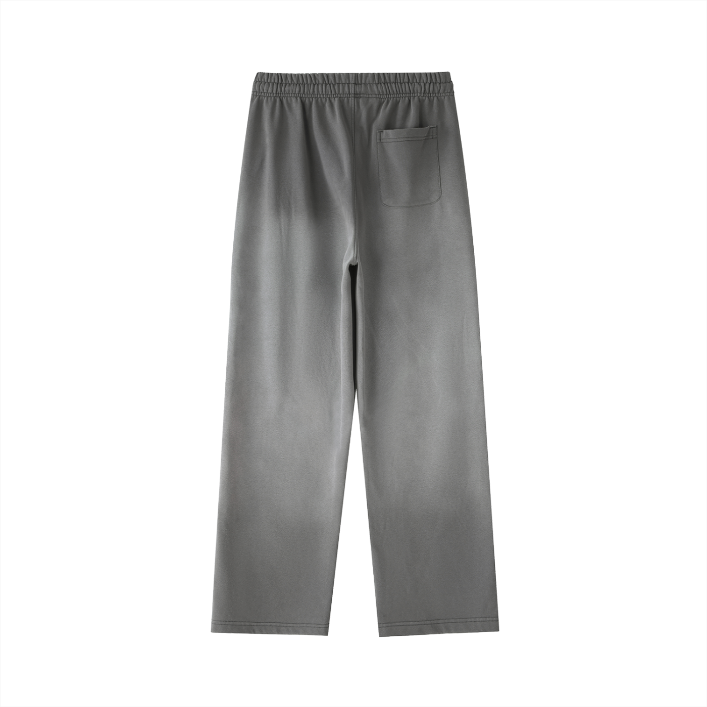 Logo Vintage Washed Gradient Straight-Leg Sweatpants