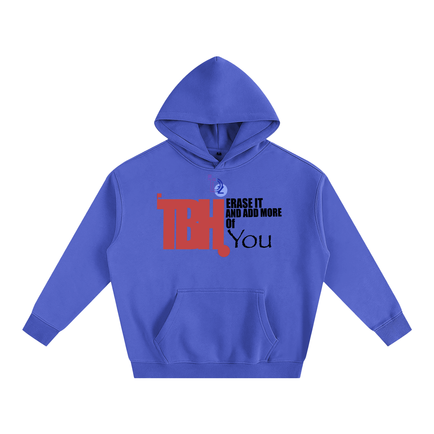 To Be Honest Oversize Fleeced Hoodie
