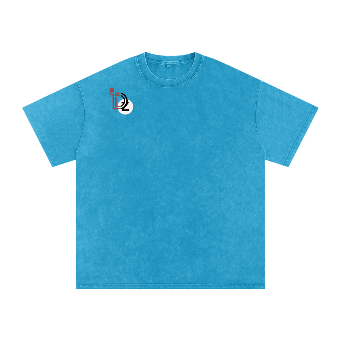 In Another Universe Snow Washed Oversized Cotton T-Shirt
