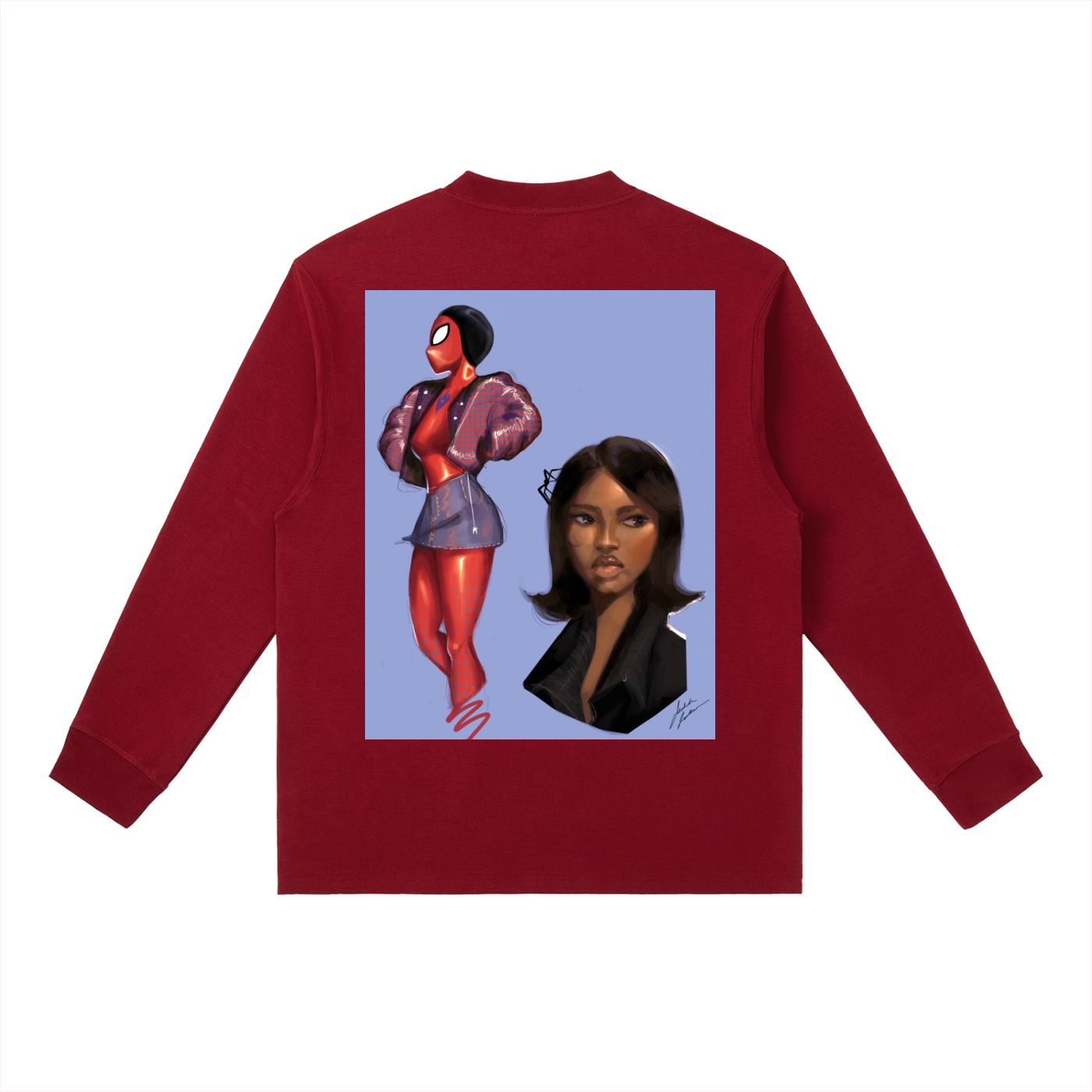 Paige Parker Essential Crewneck Long-Sleeve T-Shirt