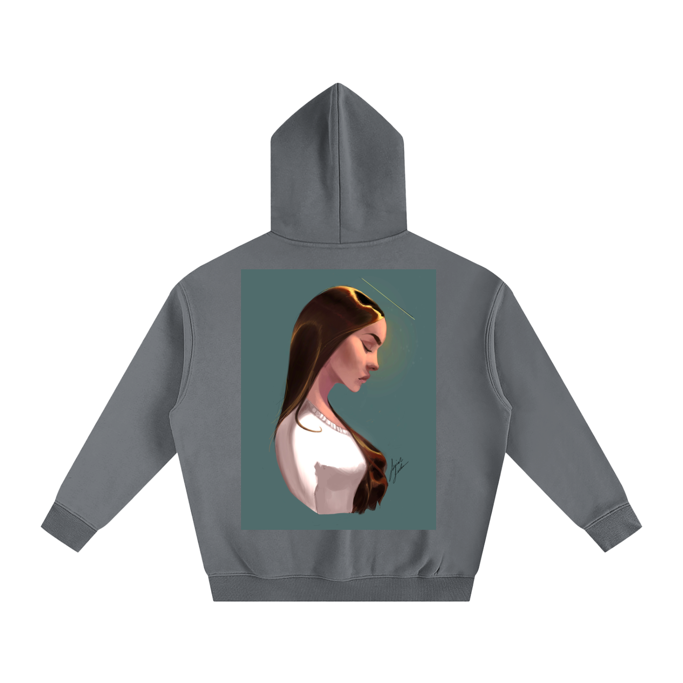 Earth's Angel Oversize Fleeced Hoodie