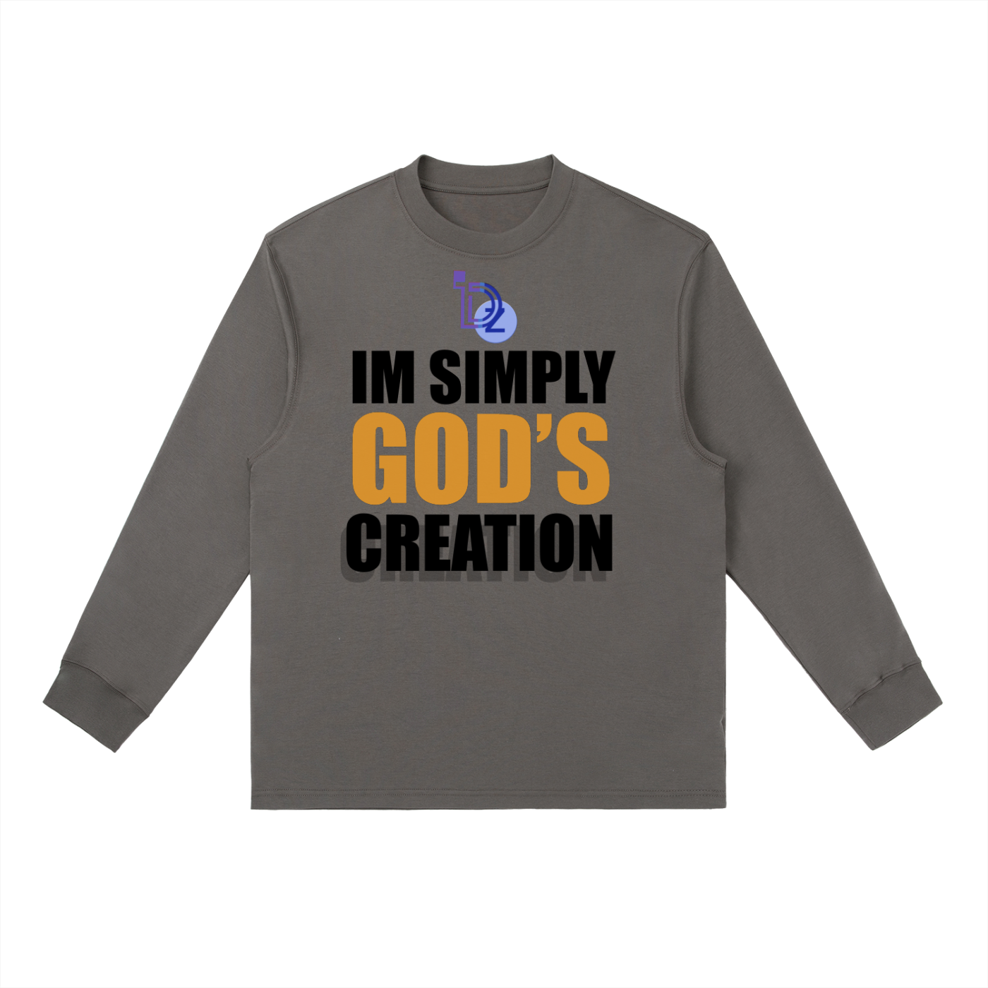 I'm Simply God's Creation Essential Crewneck Long-Sleeve T-Shirt