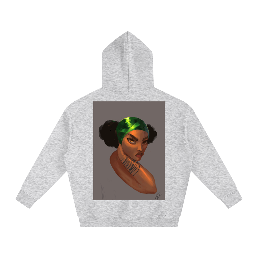 Captured Oversize Fleeced Hoodie