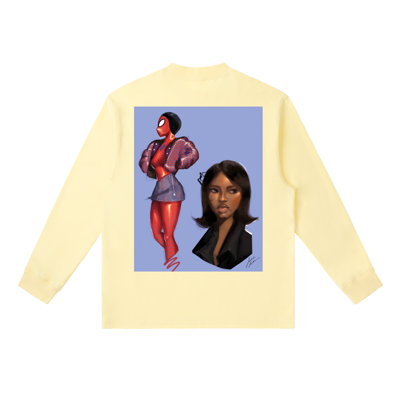 Paige Parker Essential Crewneck Long-Sleeve T-Shirt