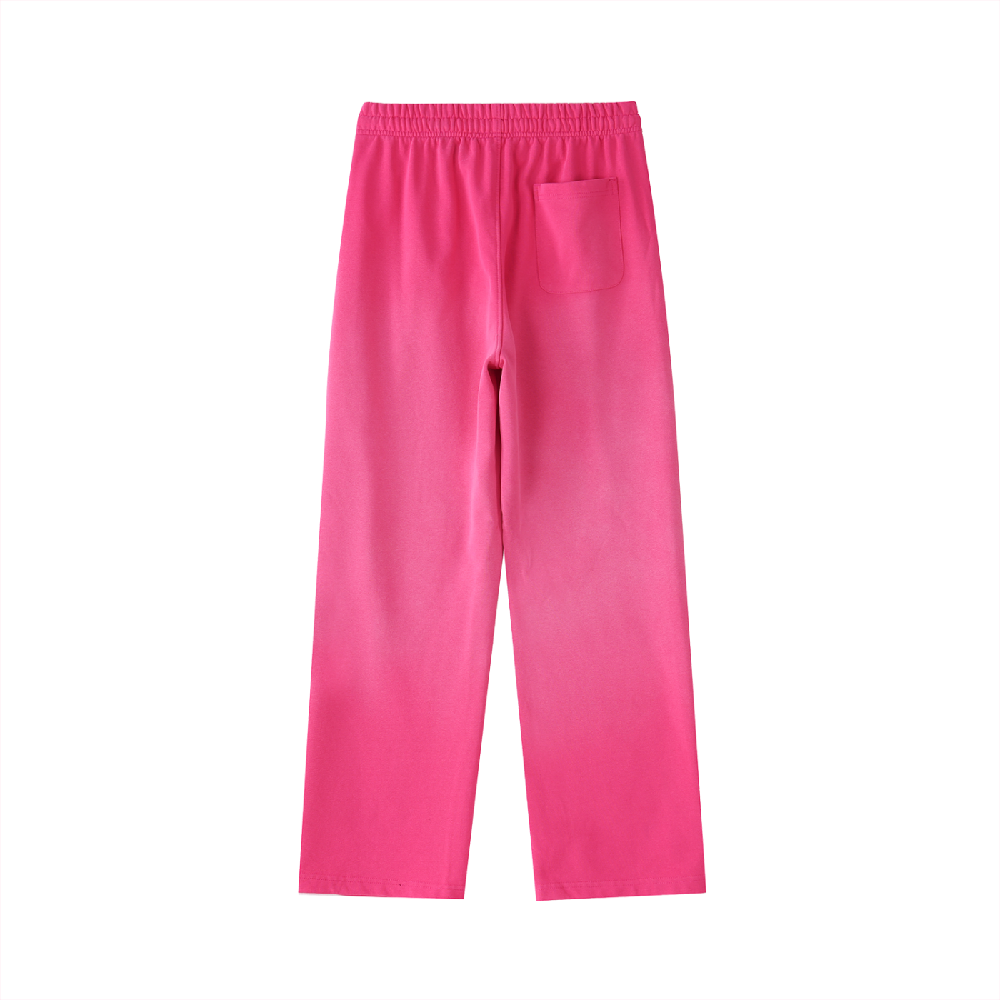 Logo Vintage Washed Gradient Straight-Leg Sweatpants