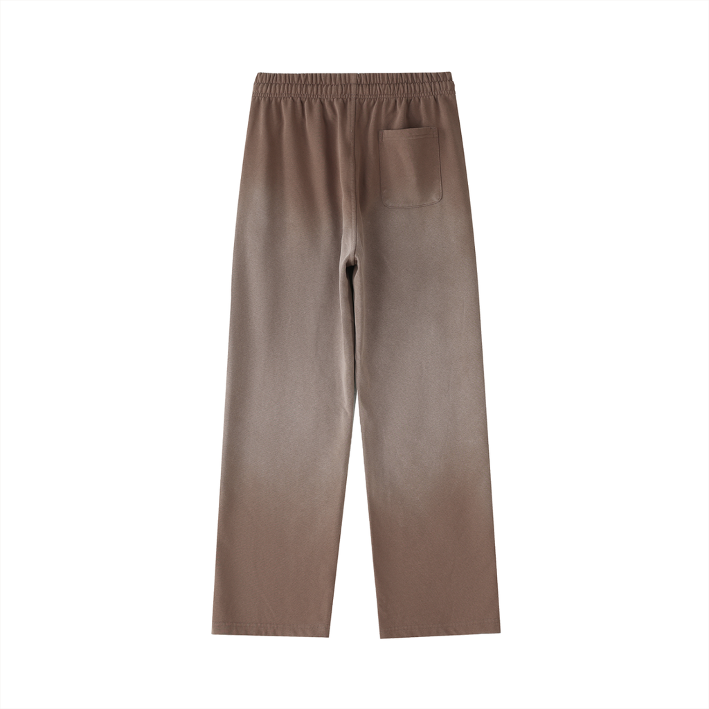 Logo Vintage Washed Gradient Straight-Leg Sweatpants