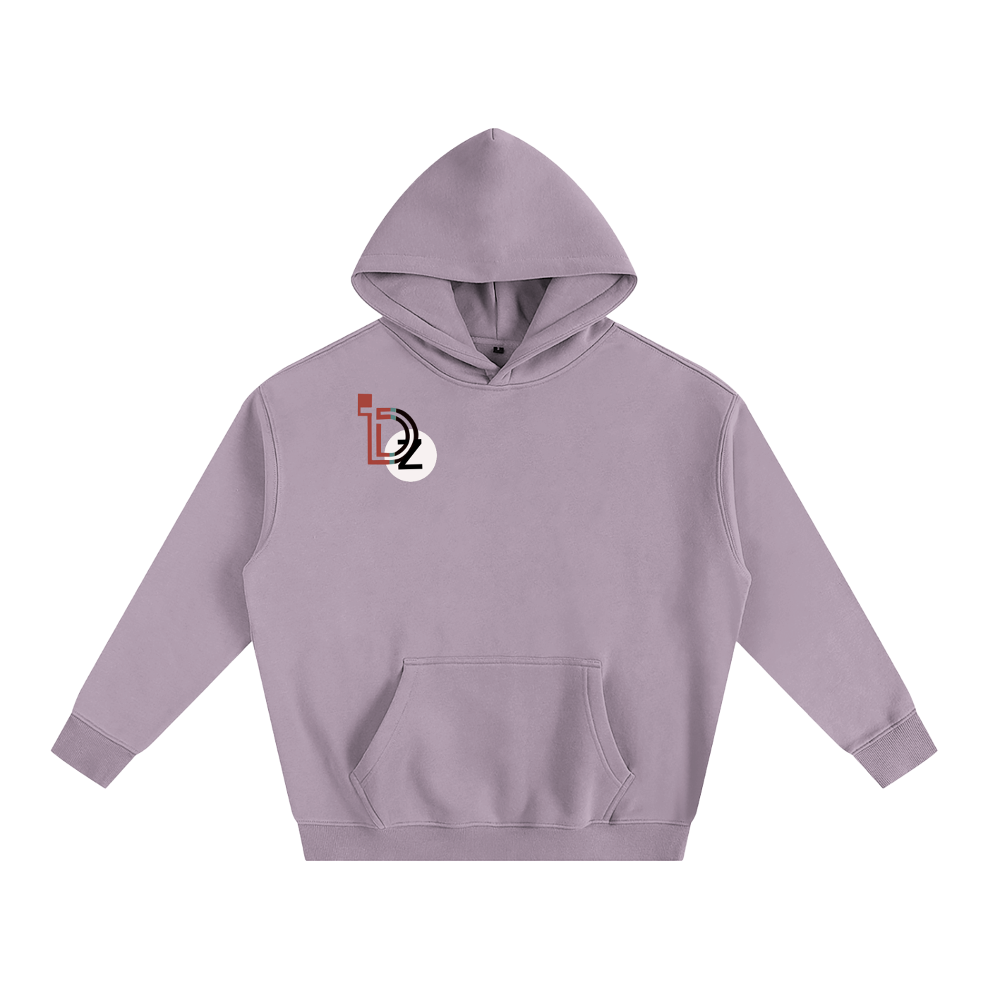 Hidden Face Oversize Fleeced Hoodie