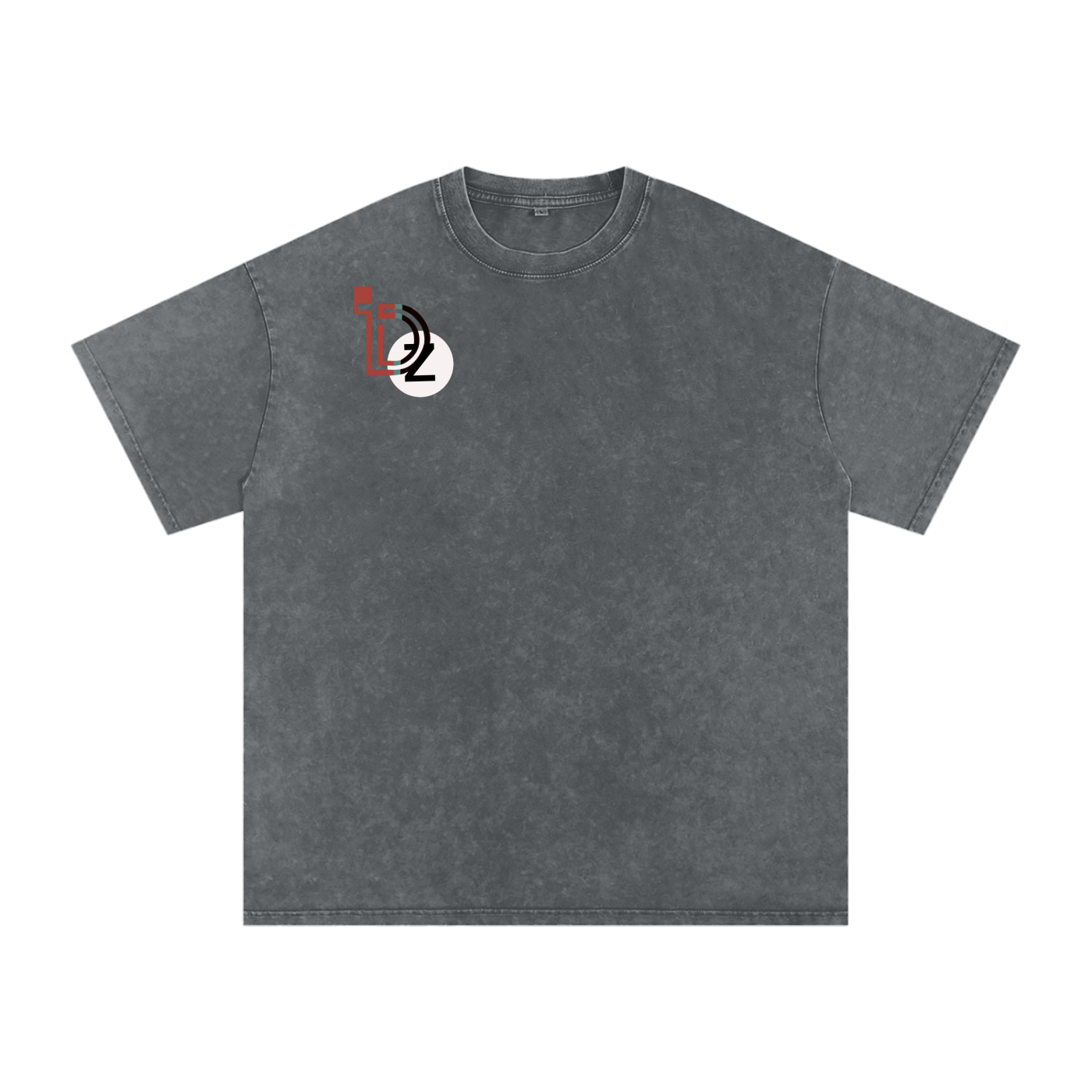 HUH? Acid Wash Oversize T-Shirt - 250 GSM