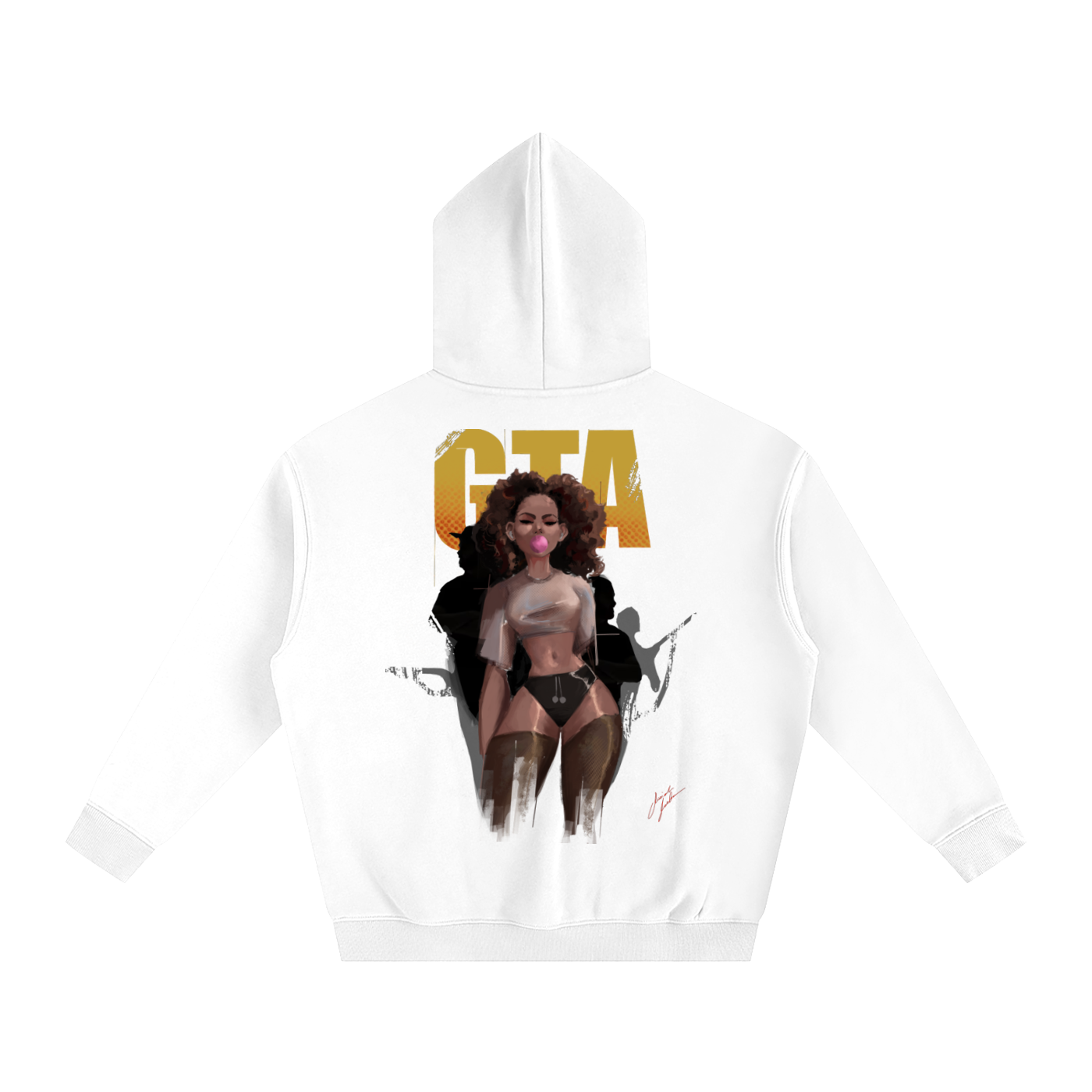 Obey N $urive Oversize Fleeced Hoodie