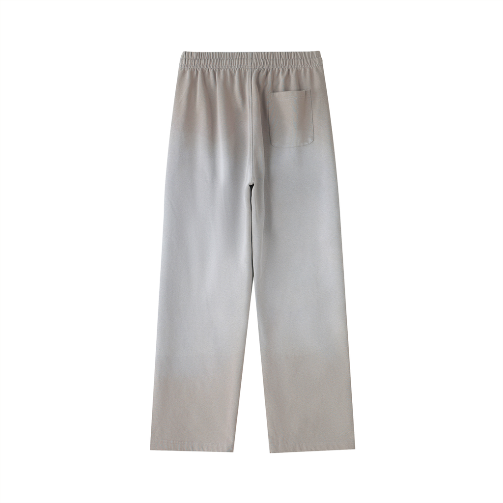 Logo Vintage Washed Gradient Straight-Leg Sweatpants