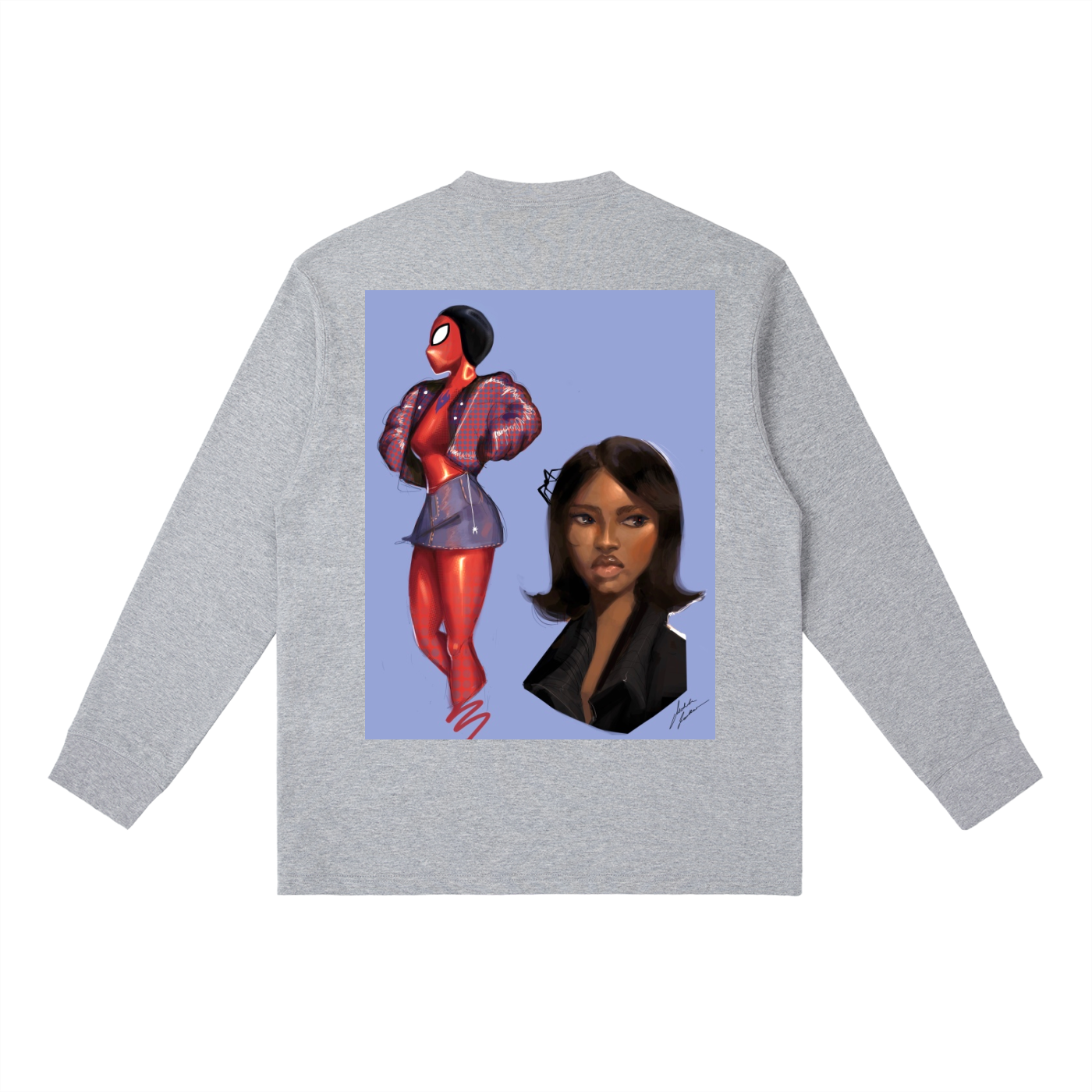 Paige Parker Essential Crewneck Long-Sleeve T-Shirt