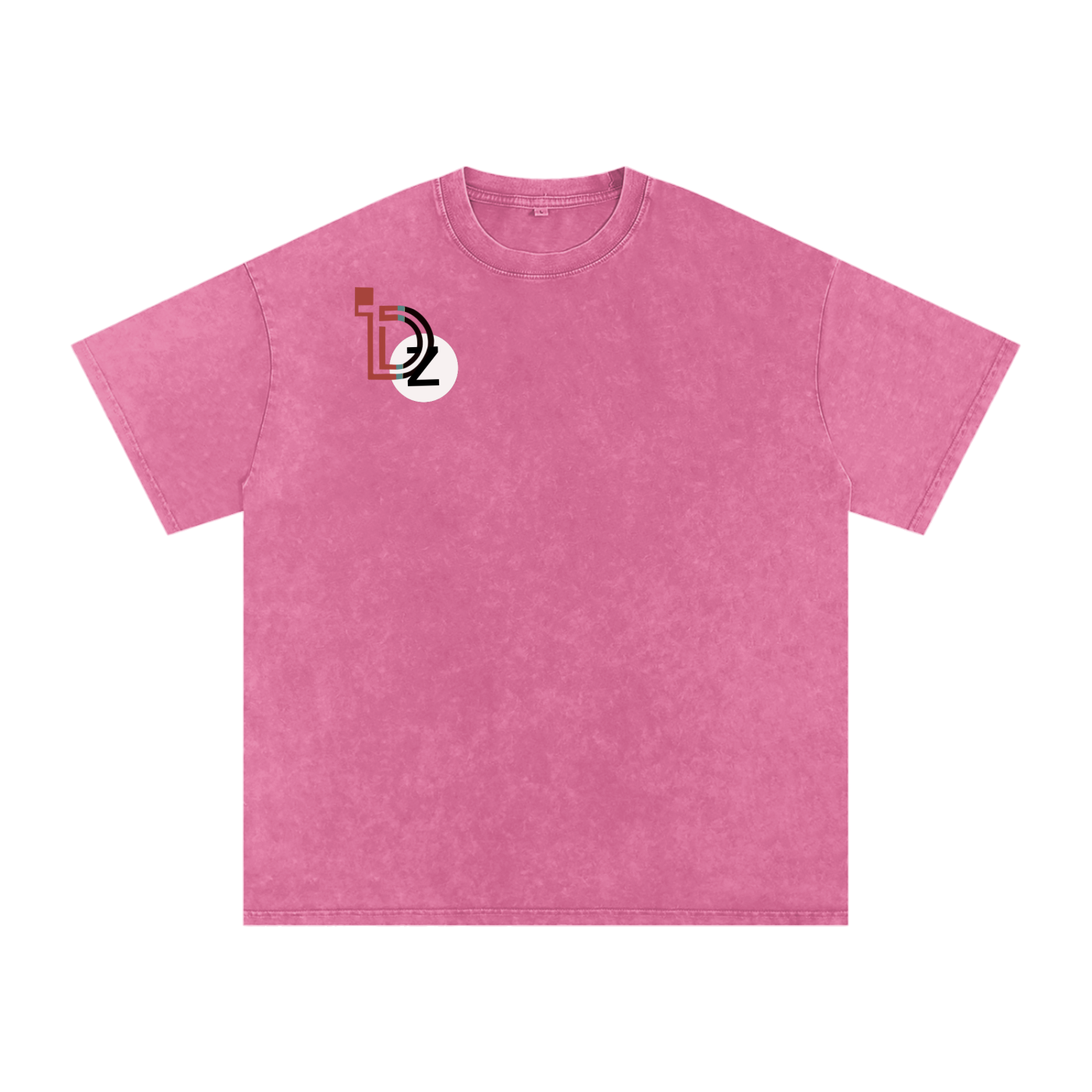 Hidden in Colors Acid Wash Oversize T-Shirt - 250 GSM