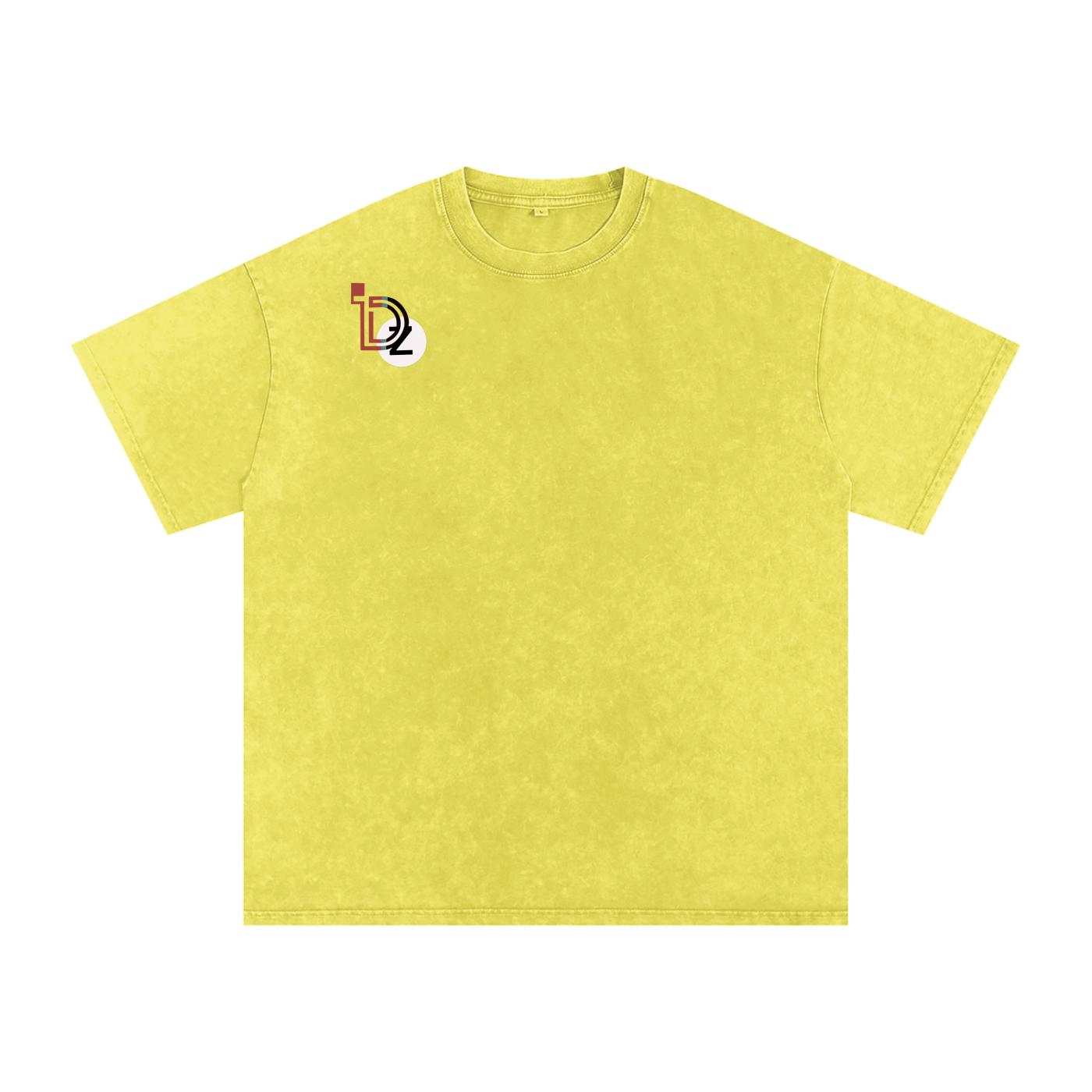In Another Universe Snow Washed Oversized Cotton T-Shirt