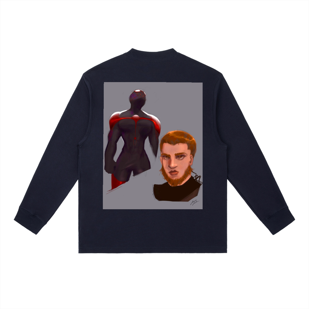 A Different Peter Essential Crewneck Long-Sleeve T-Shirt