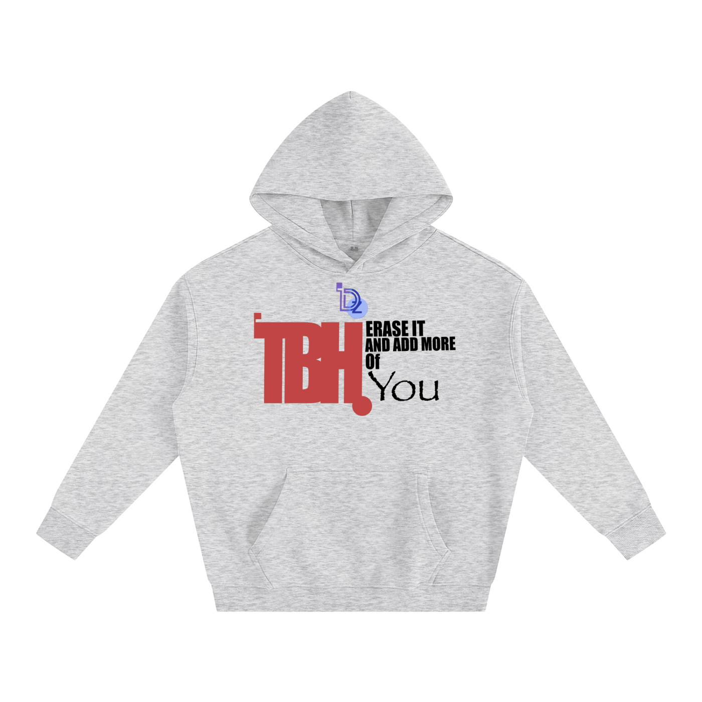 To Be Honest Oversize Fleeced Hoodie