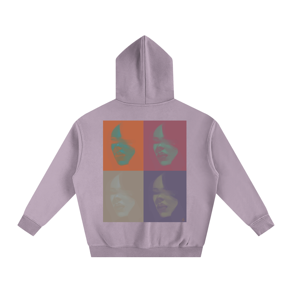 Hidden In Colors Oversize Fleeced Hoodie