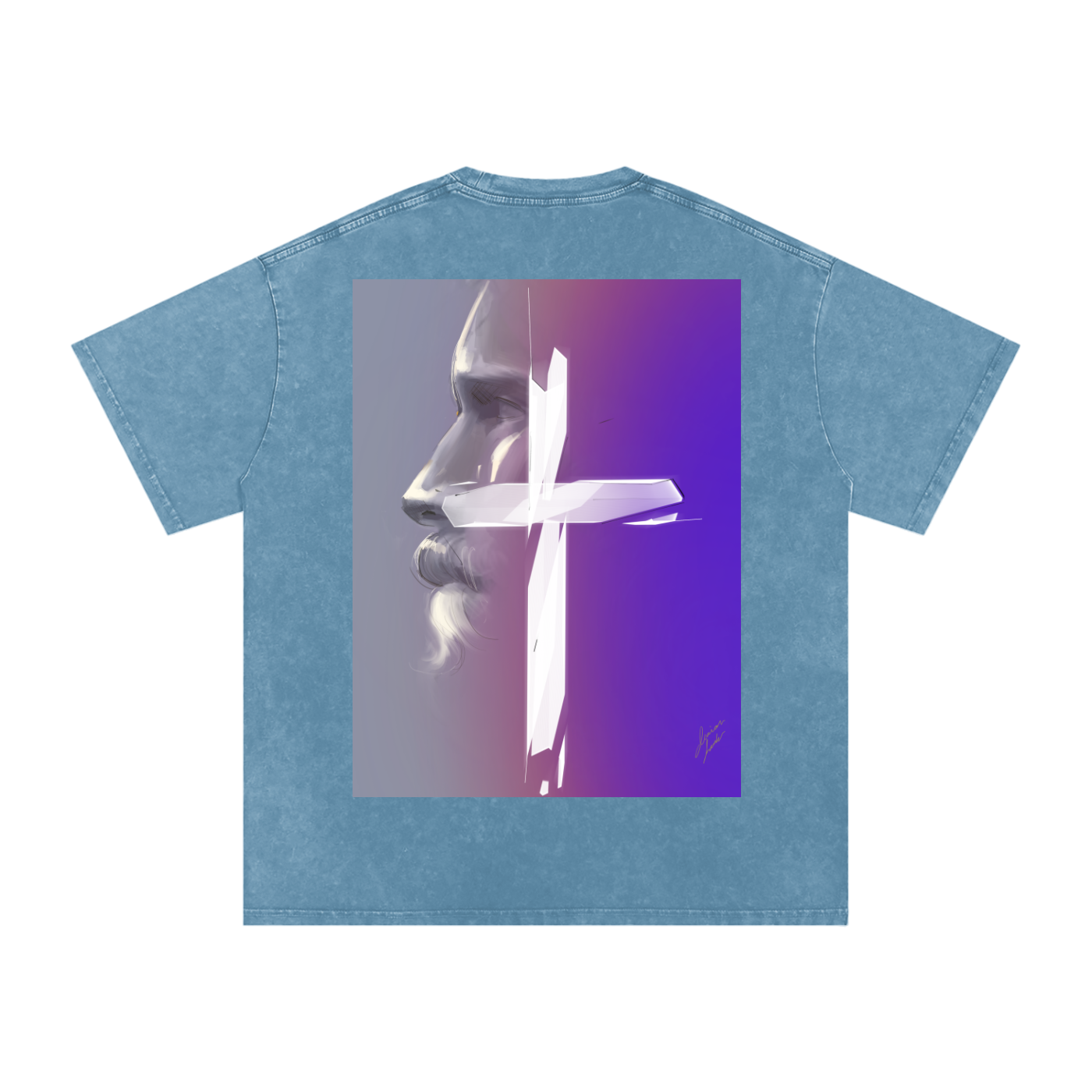 Salvation Acid Wash Oversize T-Shirt