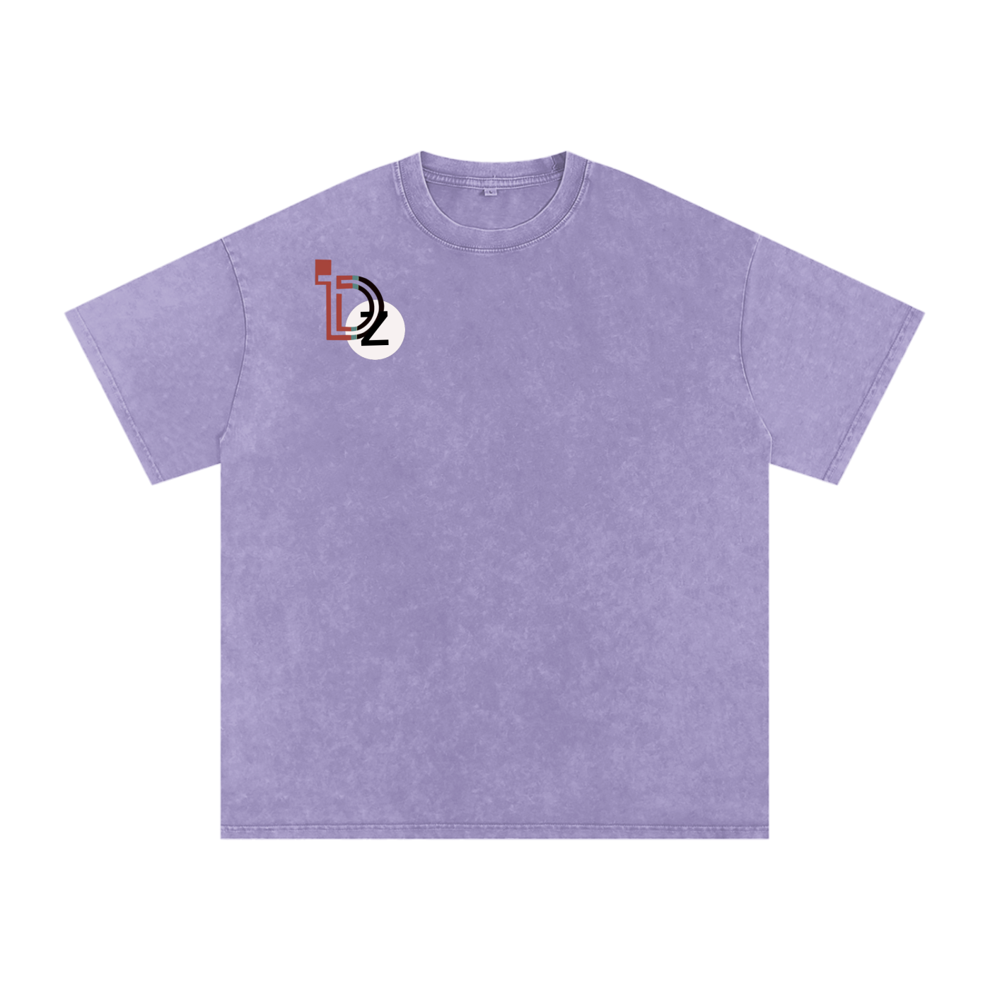 Hidden Face Acid Wash Oversize T-Shirt - 250 GSM