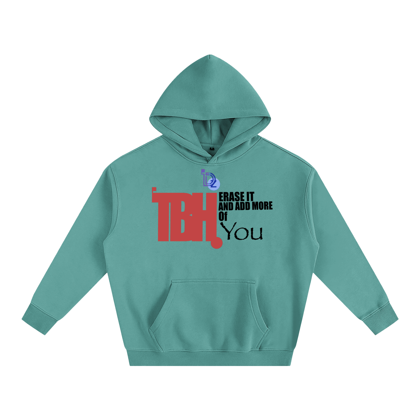 To Be Honest Oversize Fleeced Hoodie