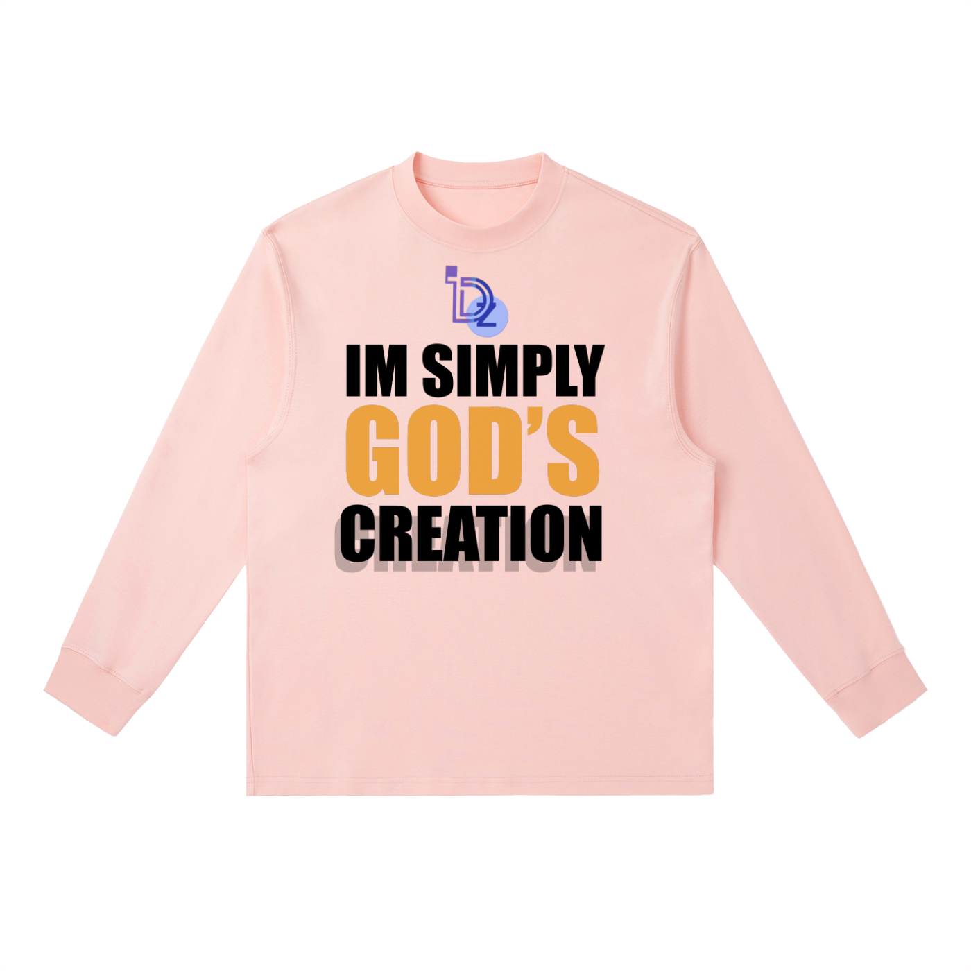 I'm Simply God's Creation Essential Crewneck Long-Sleeve T-Shirt