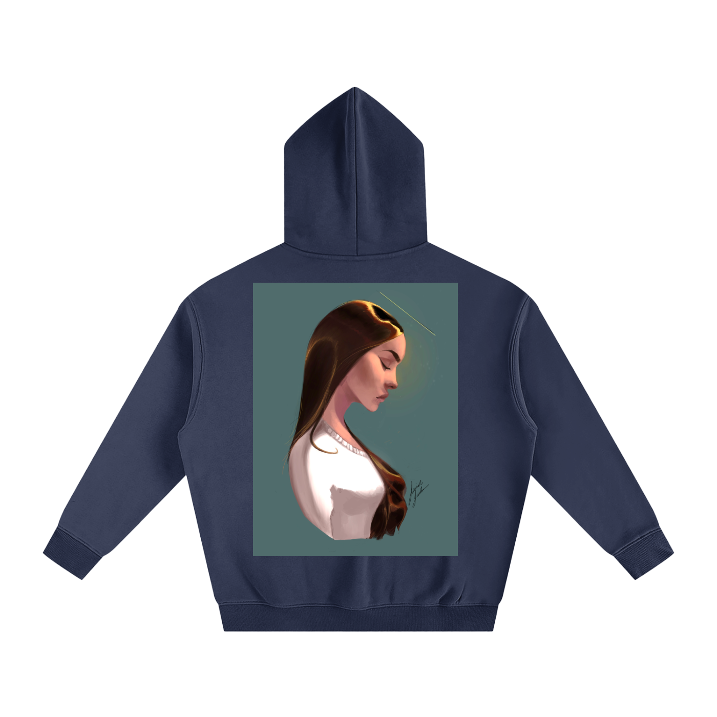 Earth's Angel Oversize Fleeced Hoodie