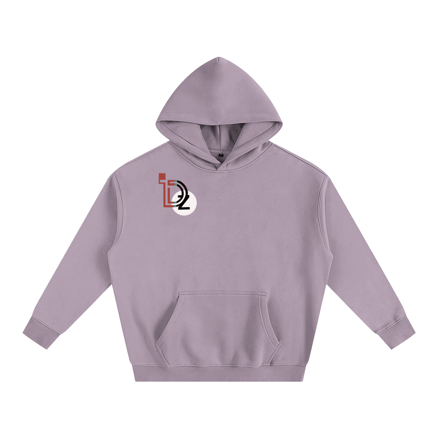 Hidden Face Oversize Fleeced Hoodie