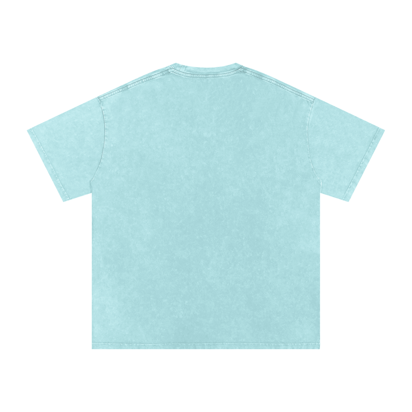 I'm Simply God's Creation Snow Washed Oversized Cotton T-Shirt