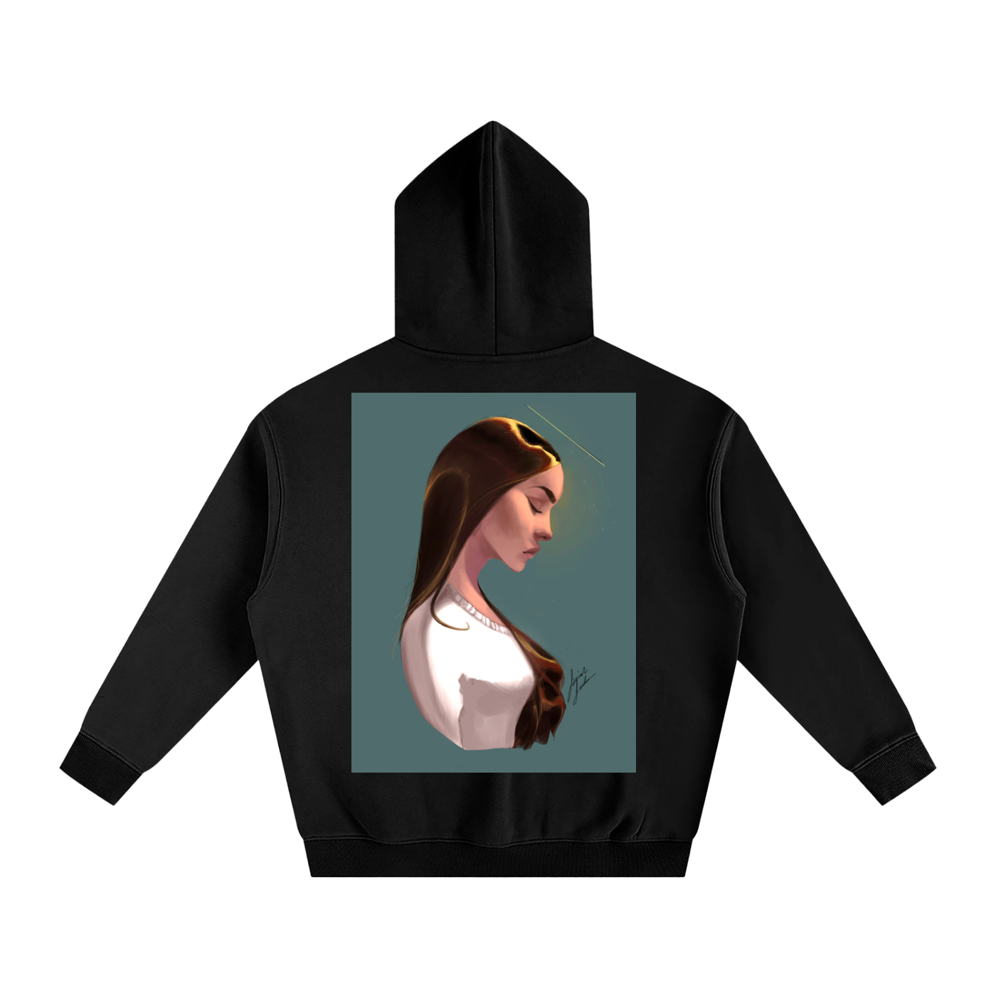 Earth's Angel Oversize Fleeced Hoodie