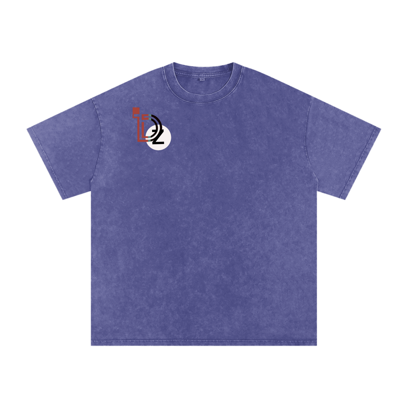 Hidden in Colors Acid Wash Oversize T-Shirt - 250 GSM