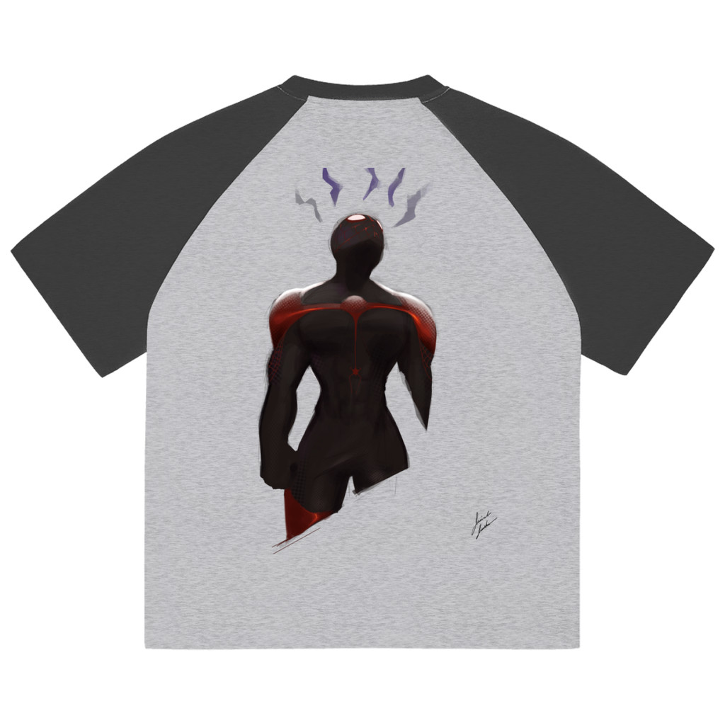 Save Me! Color-Blocked Raglan Sleeve T-Shirt
