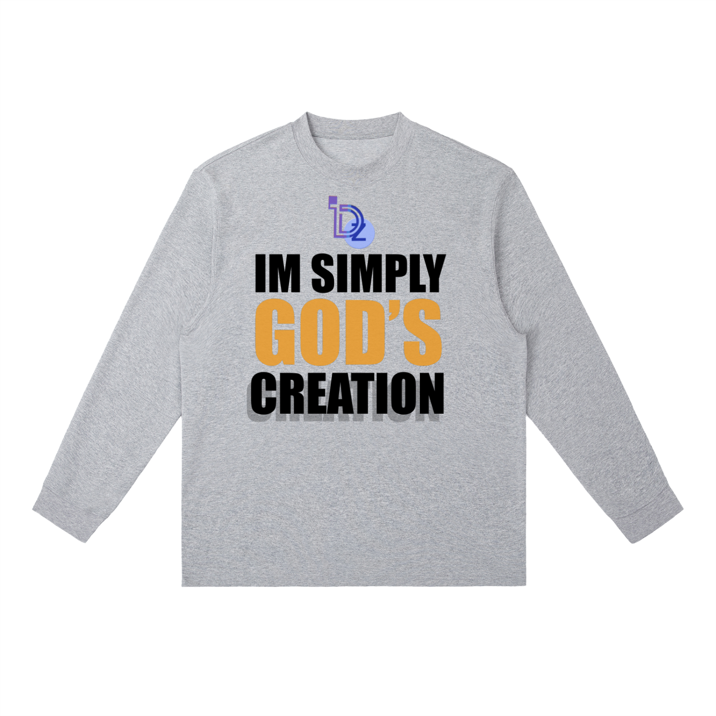 I'm Simply God's Creation Essential Crewneck Long-Sleeve T-Shirt