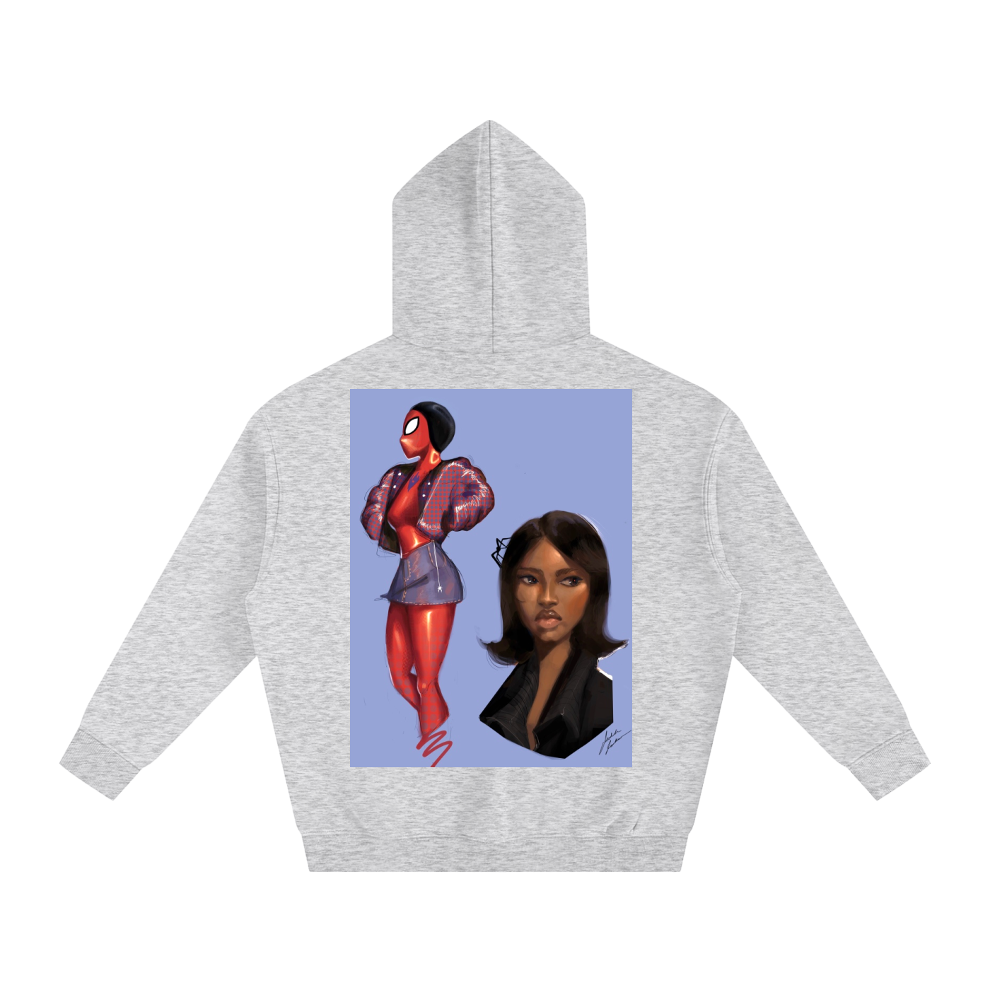 Paige Parker Oversize Fleeced Hoodie