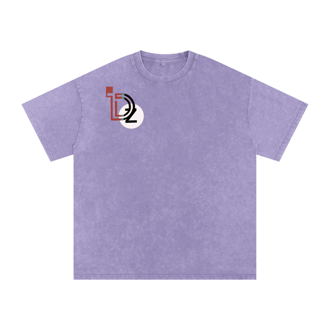 Save Me! Snow Washed Oversized Cotton T-Shirt