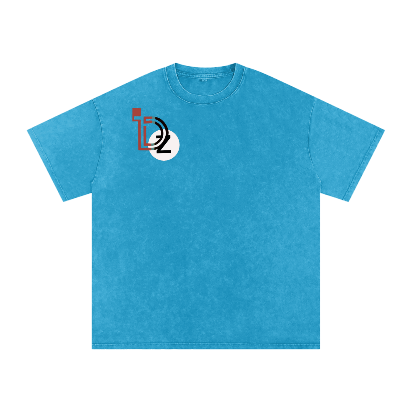 Save Me! Snow Washed Oversized Cotton T-Shirt