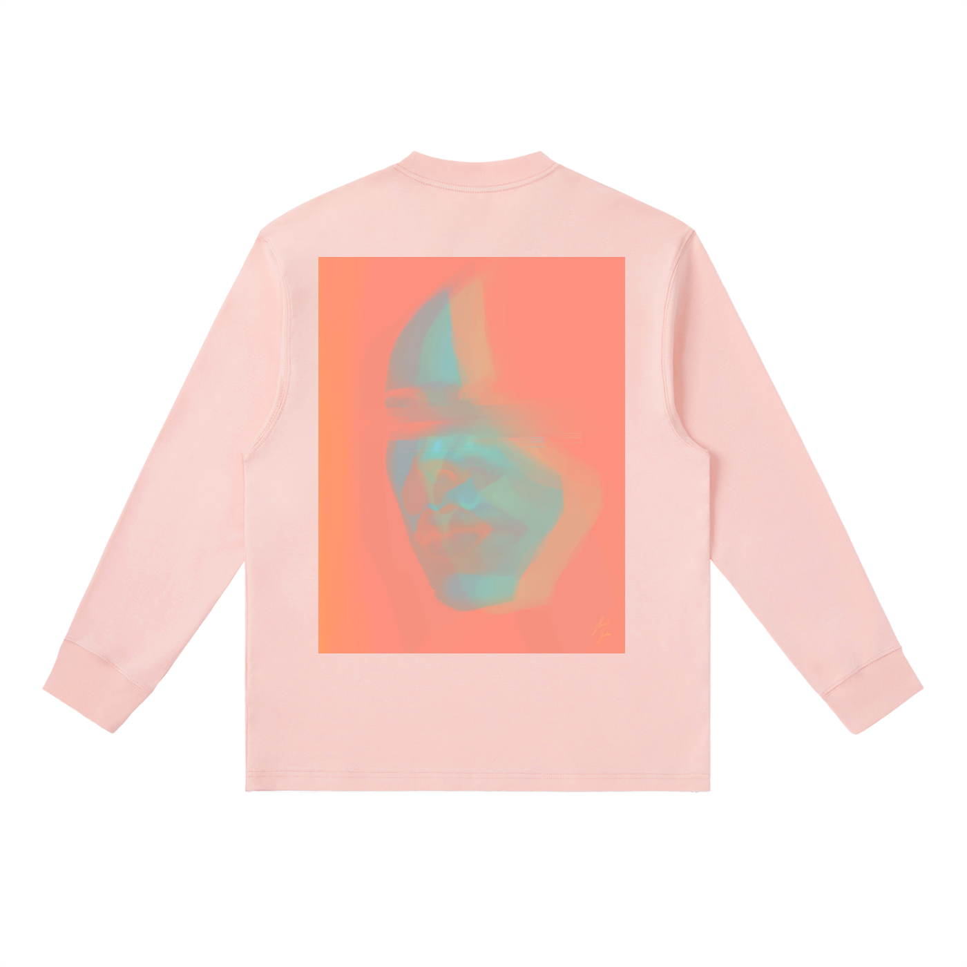 Hidden Face Essential Crewneck Long-Sleeve T-Shirt