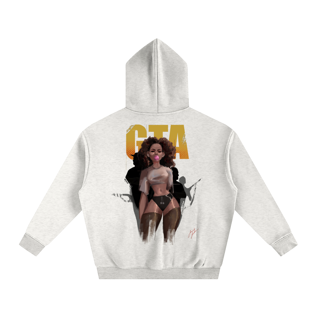 Obey N $urive Oversize Fleeced Hoodie