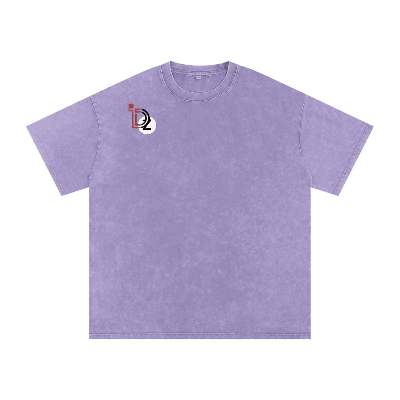 In Another Universe Snow Washed Oversized Cotton T-Shirt