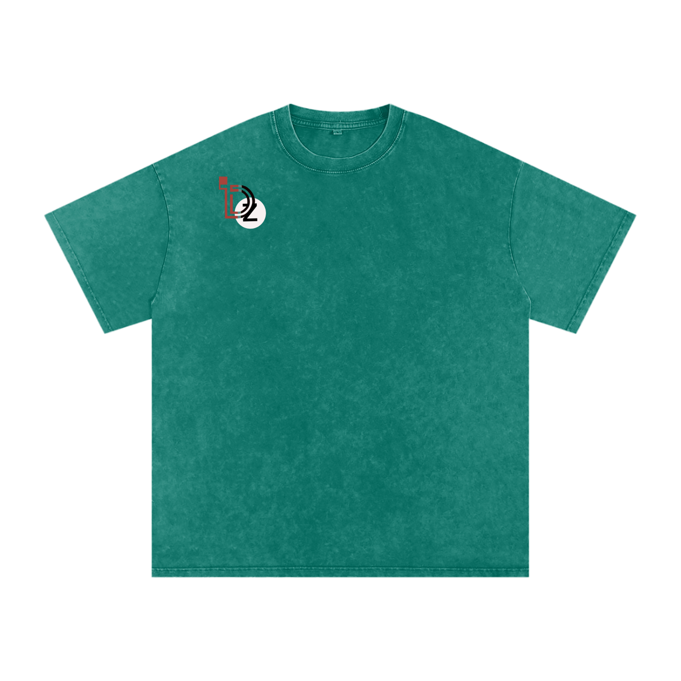 In Another Universe Snow Washed Oversized Cotton T-Shirt