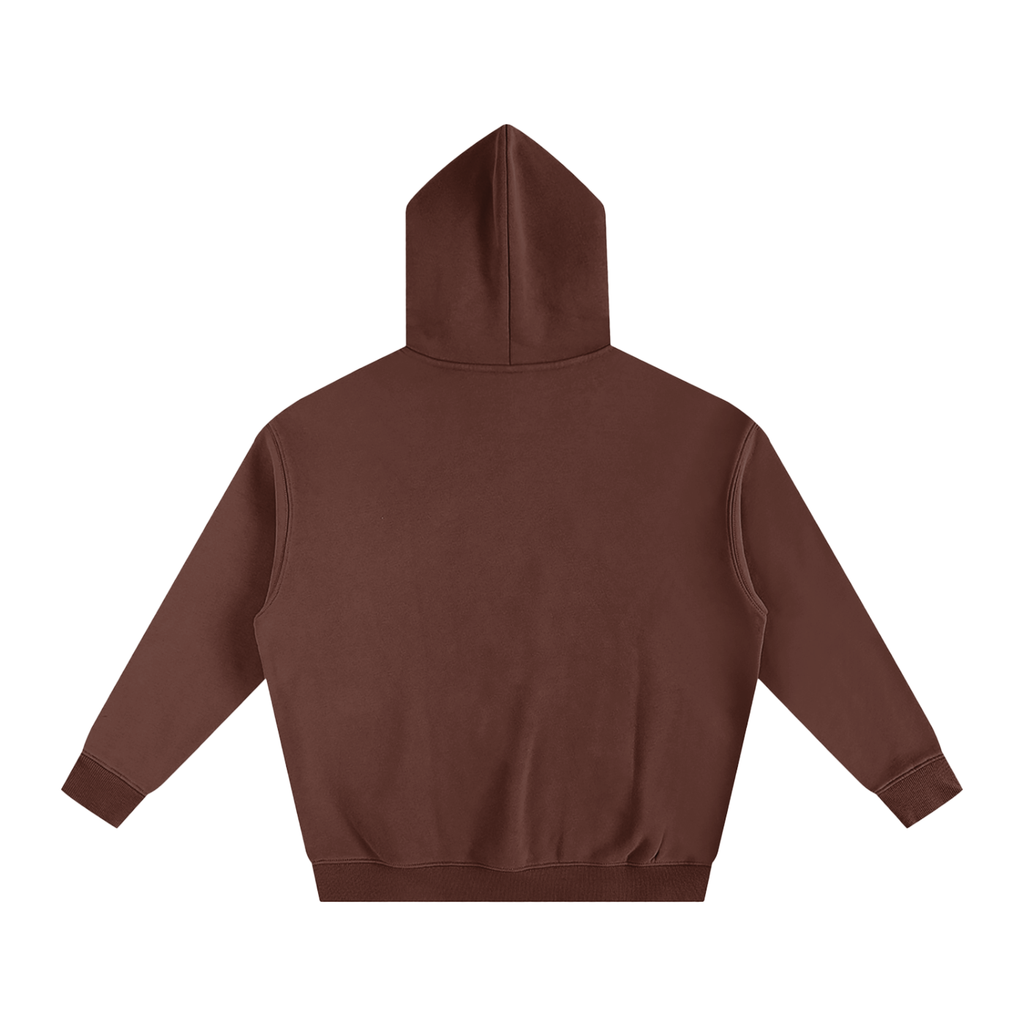 Logo Oversize Fleeced Hoodie