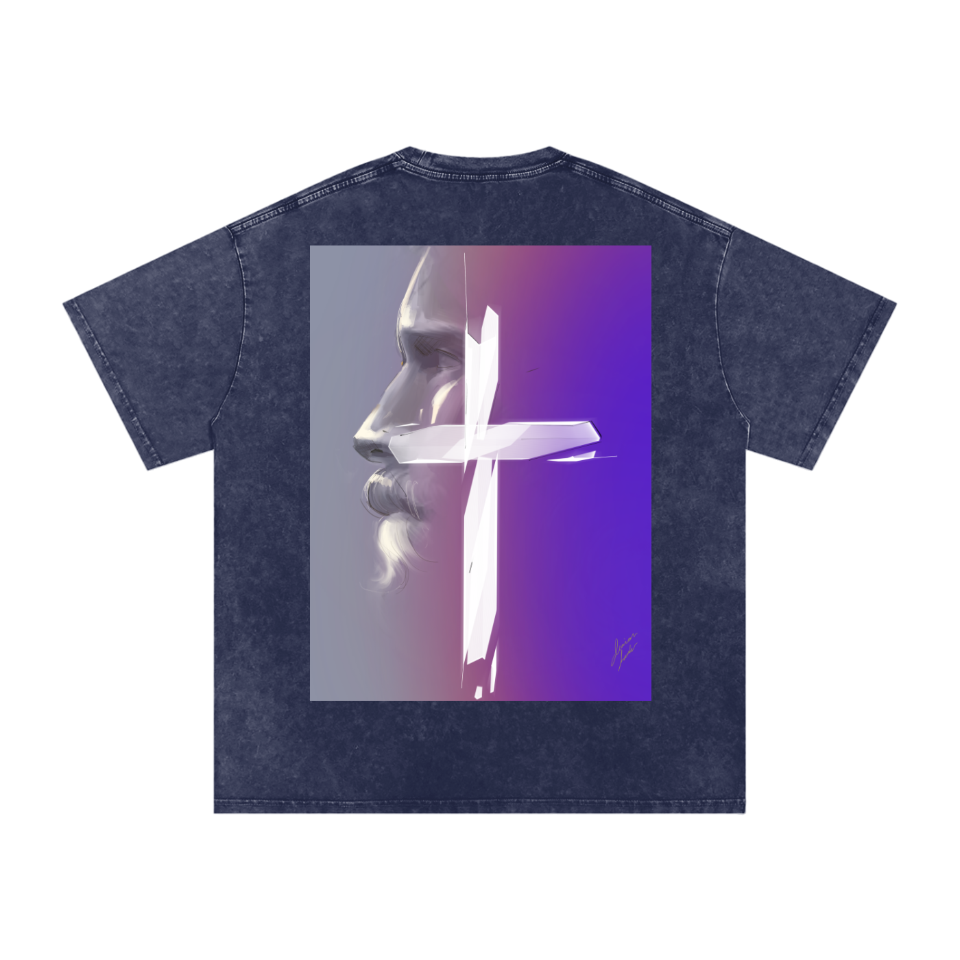 Salvation Acid Wash Oversize T-Shirt