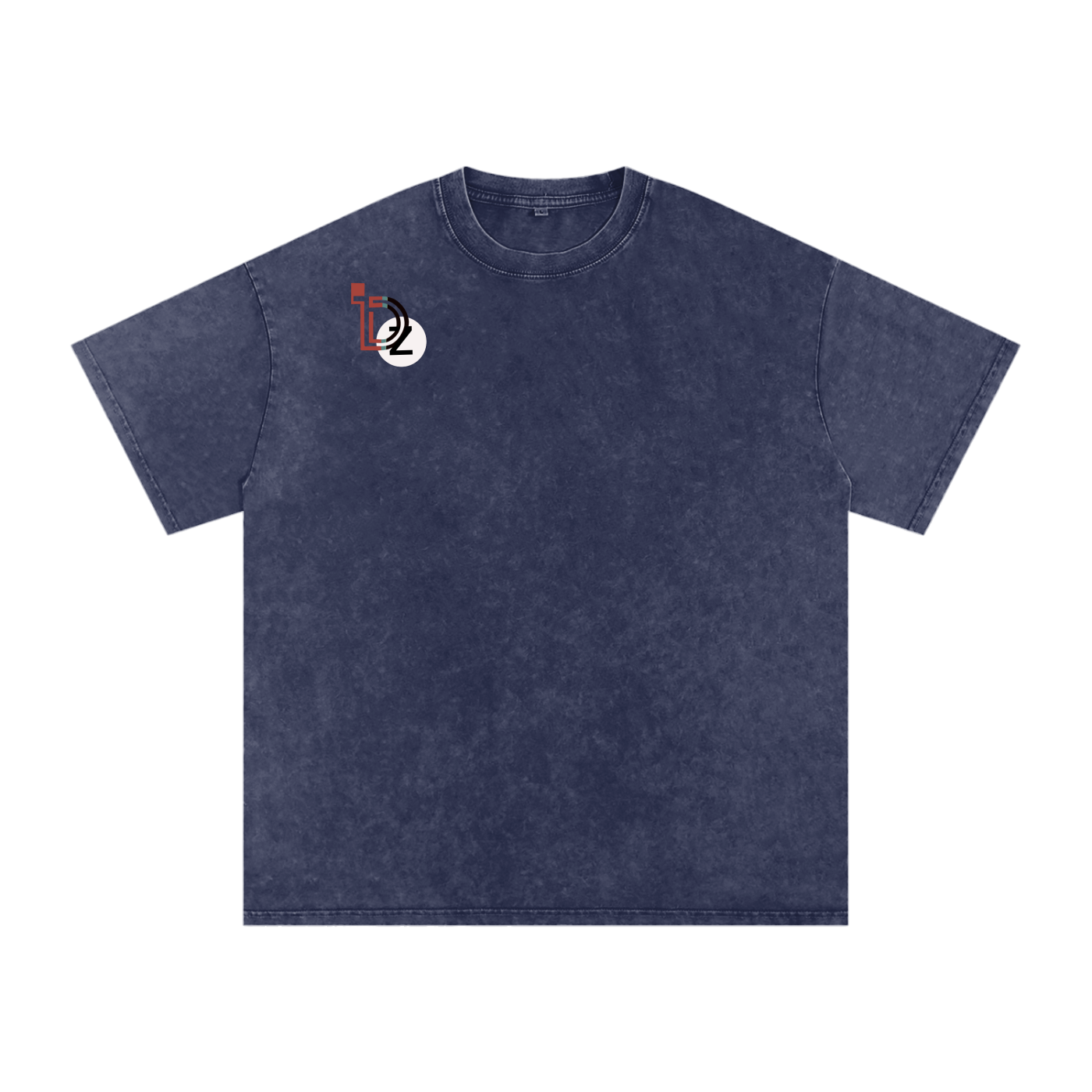 In Another Universe Snow Washed Oversized Cotton T-Shirt