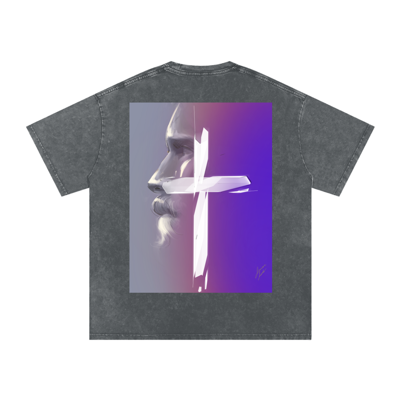 Salvation Acid Wash Oversize T-Shirt
