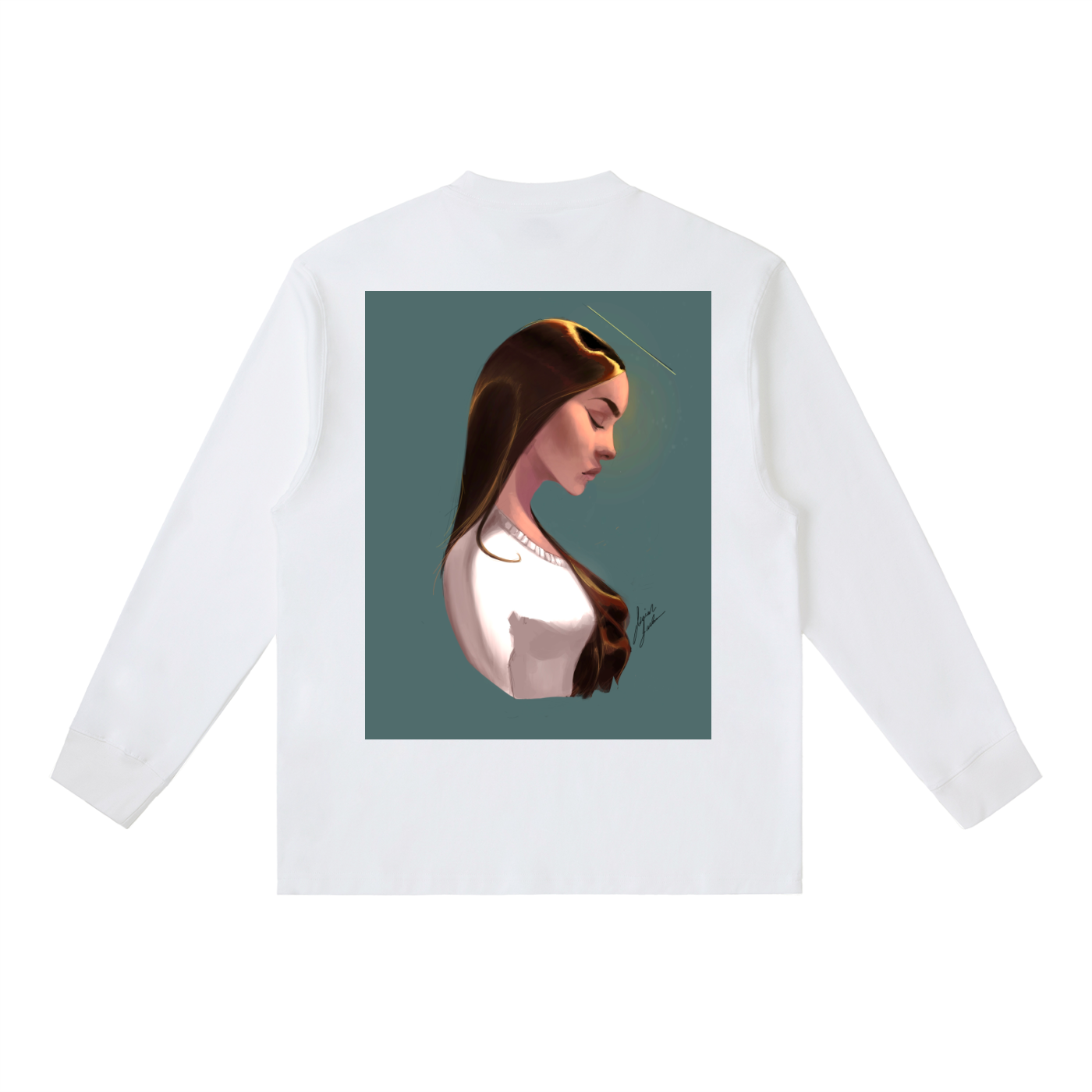 Earth's Angel Essential Crewneck Long-Sleeve T-Shirt