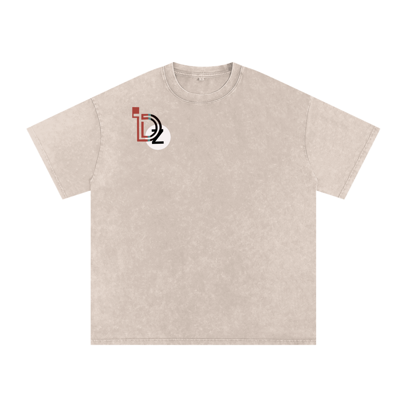 Hidden in Colors Acid Wash Oversize T-Shirt - 250 GSM